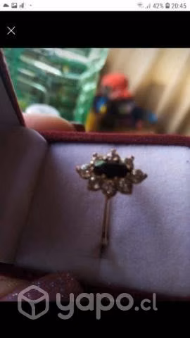 Anillo oro 18kil talla 14