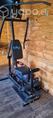 Maquina de pesas y ejercicio multifuncional. BLUE