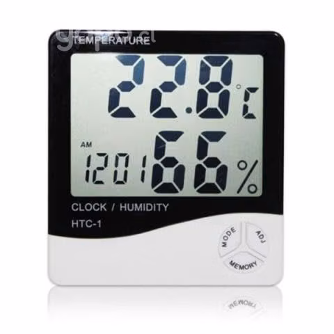 Termohigrometro ambiental Digital htc1 - Nuevo