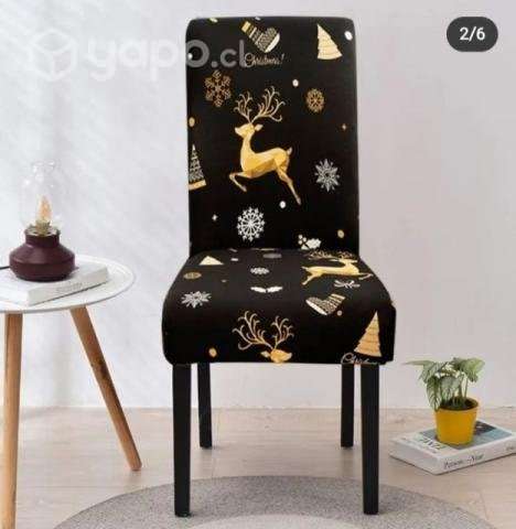 Fundad para sillaa navideñas - Imagen 2