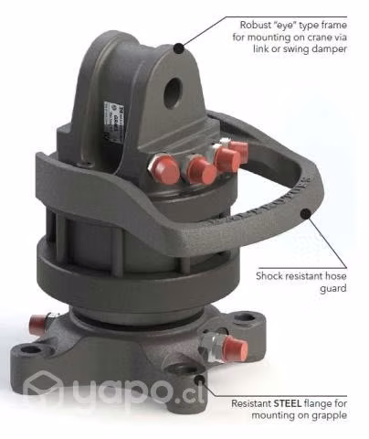 Rotor hidráulico forestal Baltrotor 4.6 ton