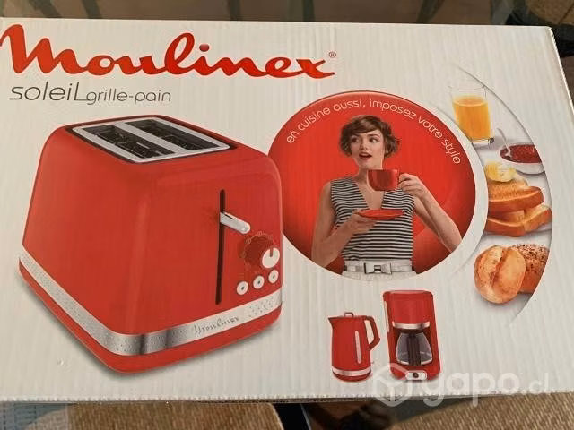 Tostadora Moulinex NUEVO sellado soleil rojo
