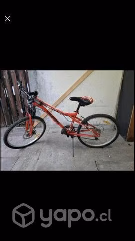 Bicicleta aro 24 mountain bike