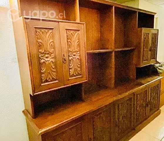 Mueble biblioteca madera nativa - Imagen 5