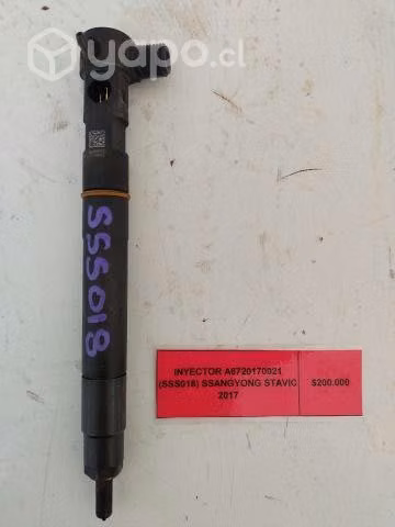 Inyector A (SSS018) Ssangyong Stavic 201