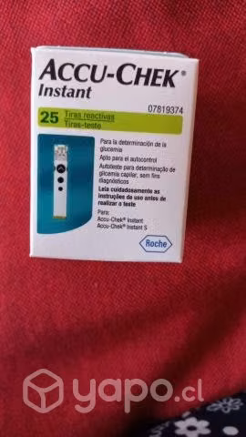 Tiras reactivas accu-chek instant