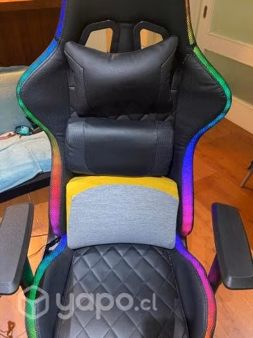 Silla gamer rgb