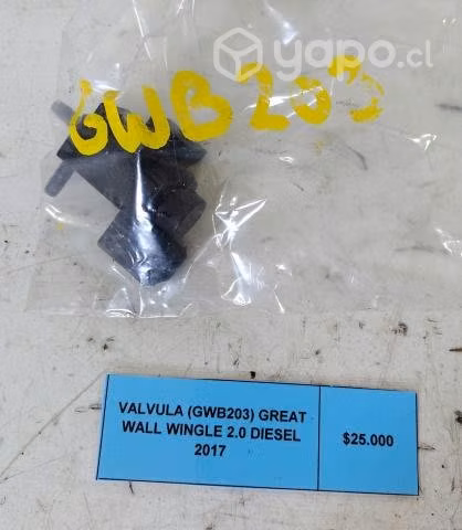 Válvula (GWB203) Great Wall Wingle 2.0 Diesel 2017