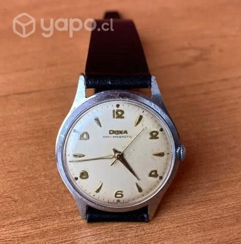 Antiguo Reloj Vintage Doxa Suizo Cuerda