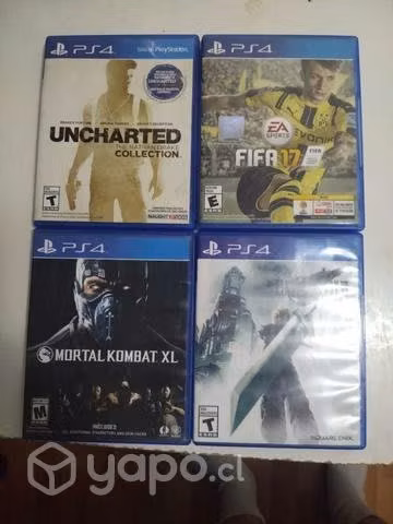 Playstation 4 Slim más juegos 500gb
