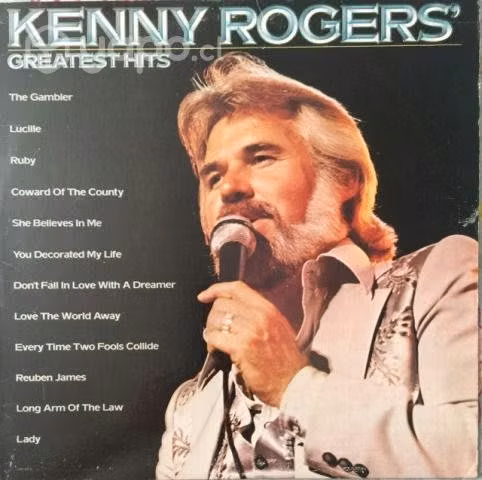 Kenny Rogers Greatest Hits Vinilo Lp