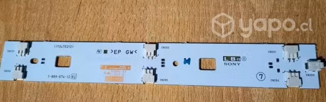 Set 12 Tiras Led Sony Kdl-48w605b