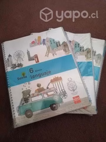 Pack de LENGUAJE, Proyecto Sabía, SM 6° básico