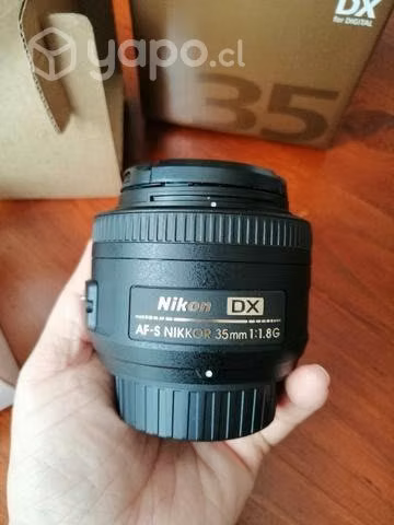 Lente AF-S Nikkon 35mm1:1.8g
