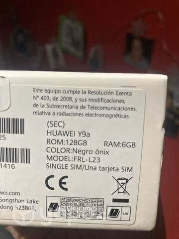 Telefono Huawei Y9a