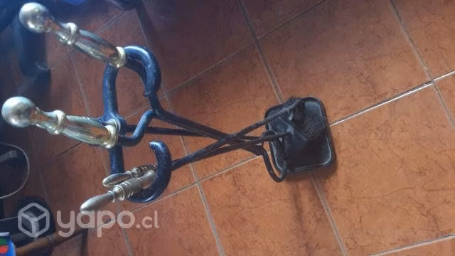 Antiguo Kit Para Chimeneas y Cocinas a Leña