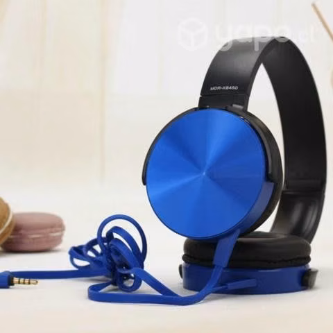 Audifono Extra Bass Microfono 3.5 MM Plug Estereo