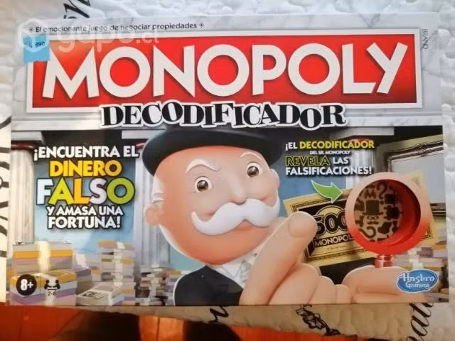 Juego de mesa monopoly decodificador