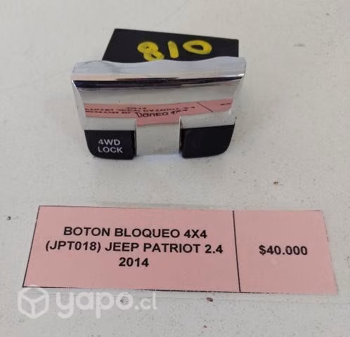 Boton Bloqueo 4x4 (018) Jeep Patriot
