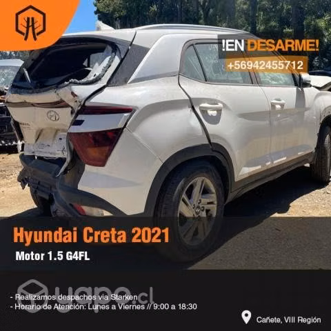Bandeja Hyundai creta 2021