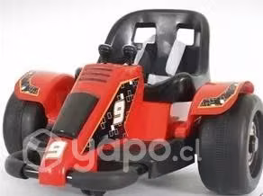 Gocar vehículo para niños. Rojo, blanco y amarillo - Imagen 3