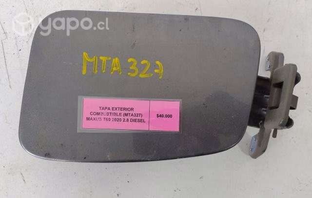 Tapa Exterior Combustible (MTA327) Maxus T60 2020