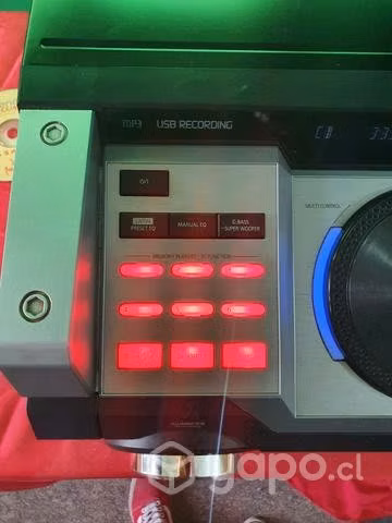 Sistema de Audio Panasonic internal memory