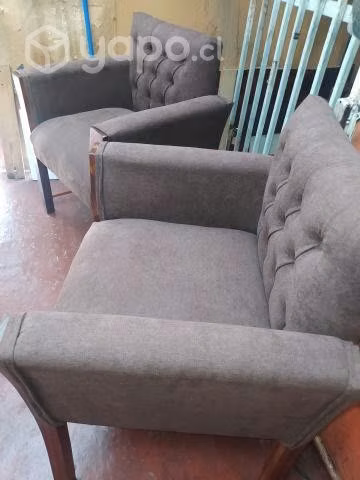 Poltronas nuevas café moro