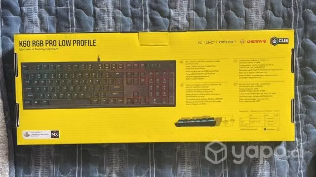 Teclado Gamer Mecanico Corsair K60