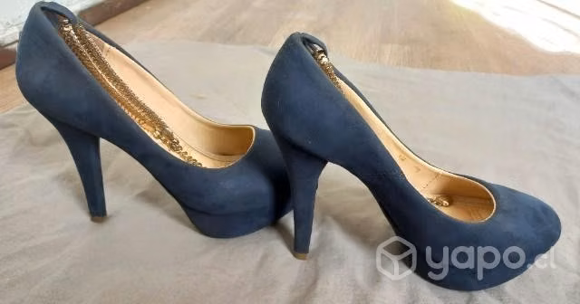 Hermosos Tacones azul marino - Imagen 2