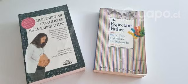 Libro para futuros papá (inglés) y mamá (español)