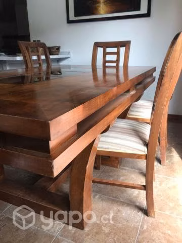 Comedor de madera solida 8 personas - Imagen 5