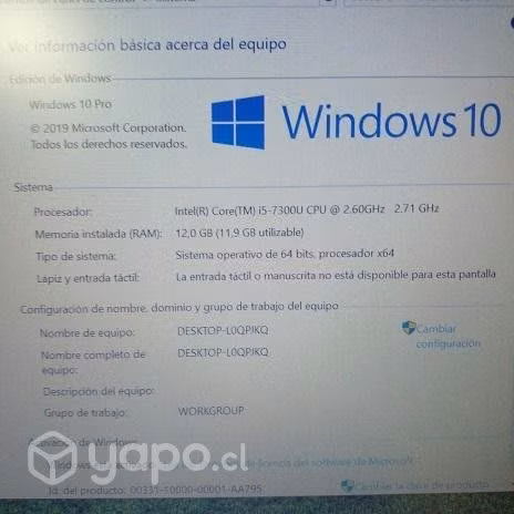 Hp Probook Intel i5 7a generación excelente estado - Imagen 3