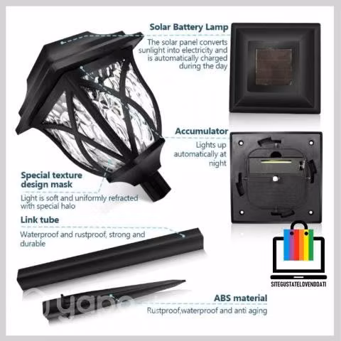 Lámpara Led Impermeable para Exteriores con Carga - Imagen 3