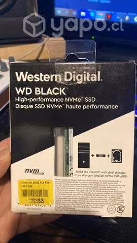 DISCO SSD WD BLACK 250gb nuevo - Imagen 2