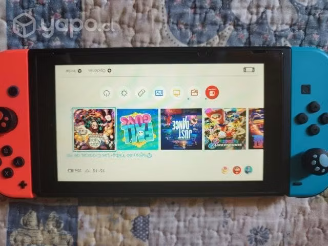 Nintendo Switch + Juegos Digitales + Accesorios