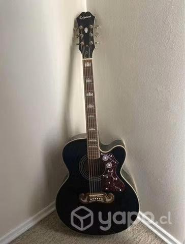 Guitarra e/a epiphone ej200ce