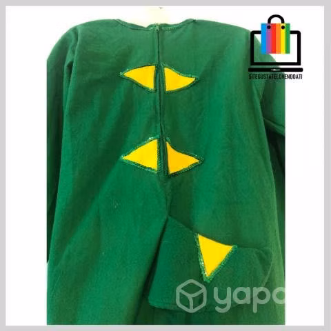 Traje de Dinosaurio Grande con Anillo Luminoso - Imagen 5