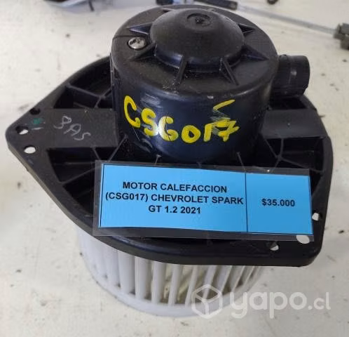 Motor Calefacción (GSG017) Chevrolet Spark GT 1.2