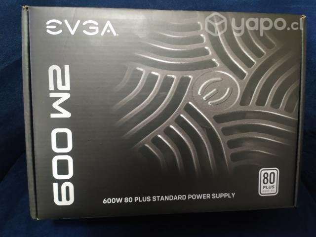 Fuente de poder EVGA 600 watts , 80 plus white - Imagen 2