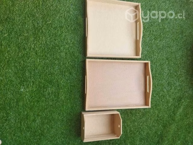 Bandejas de madera