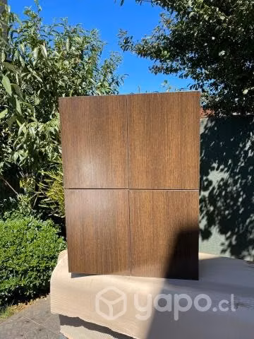 Combo muebles de melamina cafe 18 mm