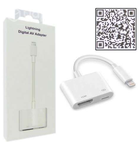 Cable Adaptador Lightning A HDMI Hembra + Puerto D - Imagen 3