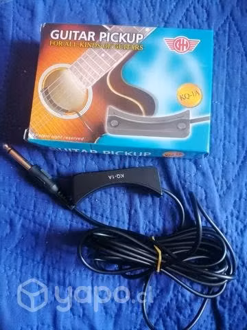 Capsula o Pastilla de guitarra acustica