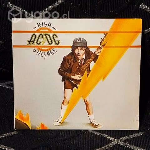 Cd ac dc / high voltage (1976) europeo