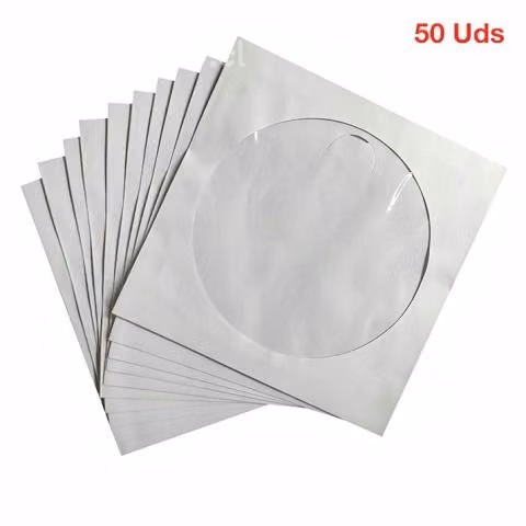 Sobre CD Ventana Bond 24 80gr Pack 50 Unidades