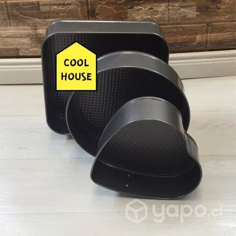 Pack de 3 Moldes de Repostería Desmontables