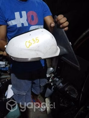 Changan cs35 2015 espejo derecho detalle direccion