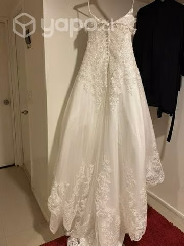 Hermoso vestido de novia