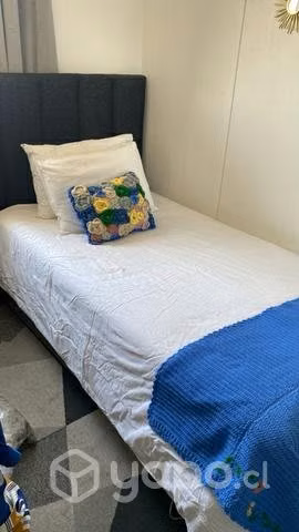 Cama de una plaza y media